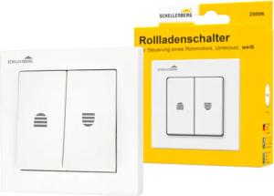 SCHELLENBERG Schalter für Jalousien mit Rastfunktion