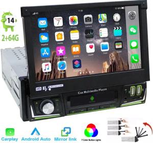 ESSGOO 7" Android 14 Wireless Carplay