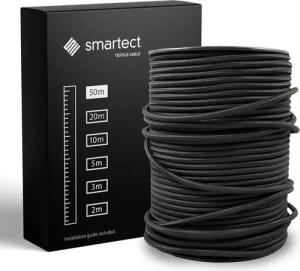 smartect Textilkabel Schwarz 50 Meter -