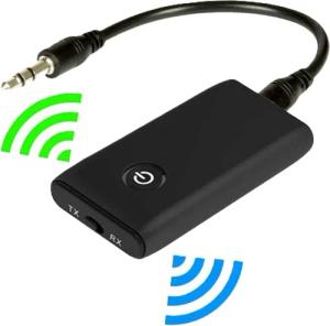 Novzep 2 in 1 Bluetooth Adapter