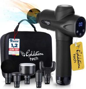 Goldstern-Tech Massagepistole X-Pro, mit Wärmefunktion und