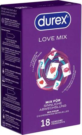 durex Kondome Love Mix Packung mit,