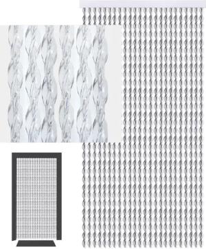 Defactoshop Insektenschutz-Vorhang Türvorhang Fadenvorhang PVC Vorhang