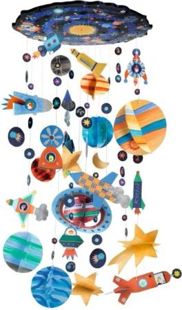 DJECO Kreativset DIY Mobile Sonnensystem Bastelset