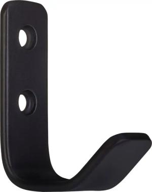 SO-TECH® Garderobenhaken ALBA echt Edelstahl schwarz