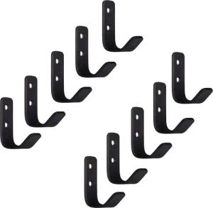 SO-TECH® Garderobenhaken ALBA echt Edelstahl schwarz