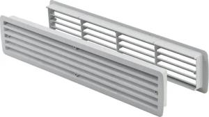 MS Beschläge Lüftungsgitter Kunststoff Türgitter 457x92mm