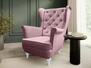 Beautysofa Ohrensessel Sessel FALCO Chesterfield Wohnzimmersessel