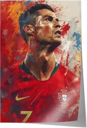 JUSTGOODMOOD Poster Premium ® Fußball Legende