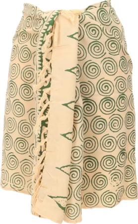Guru-Shop Sarong Schmaler Bali Sarong, Wickelrock,