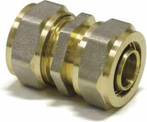 PipeTec Deutschland Gewindefitting, Pipetec Schraubfitting-Kupplung gleichseitig