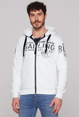 CAMP DAVID Kapuzensweatjacke mit weicher Innenseite