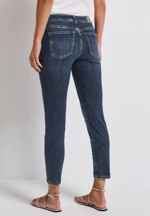 STREET ONE Slim-fit-Jeans High Waist
