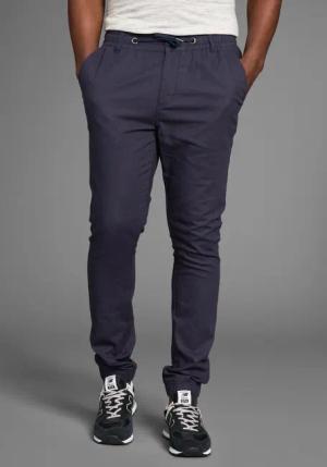 DELMAO Leinenhose Leinenhose mit Kordelzug