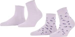 Esprit Kurzsocken Mini Flower 2-Pack (2-Paar)