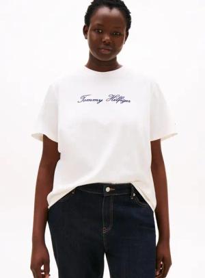 Tommy Hilfiger Curve T-Shirt CRV SCRIPT