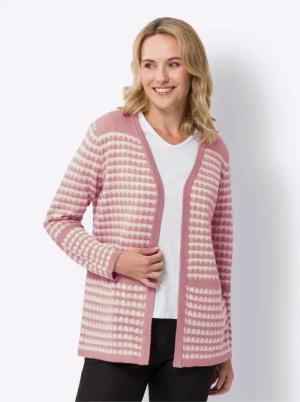 Sieh an! Strickjacke Longstrickjacke