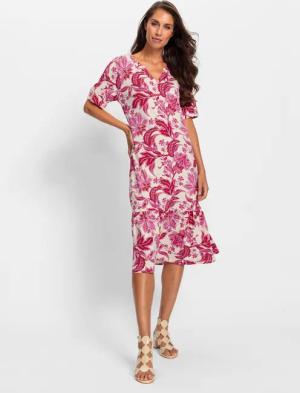heine Jerseykleid Druckkleid