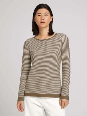 TOM TAILOR Strickpullover Strickpullover aus Bio-Baumwolle