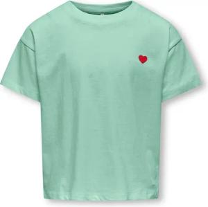 KIDS ONLY T-Shirt KOGMAIKEN LIFE CROPHEART