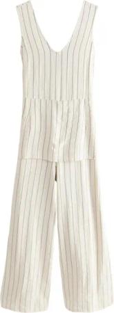 Next Jumpsuit Jumpsuit mit V-Ausschnitt und