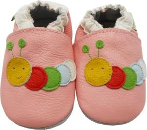 Sayoyo Weiche Leder Krabbelschuhe Lauflernschuhe Hausschuhe
