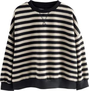 Next Sweater Geripptes, gemütliches Oversized Fit