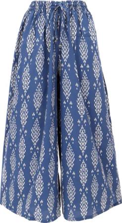 Guru-Shop Relaxhose Palazzohose, Hosenrock, Baumwollhose mit..