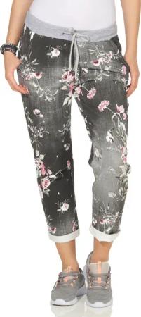 simaranda Jogginghose Damen Jogginghose 29 Schwarz