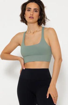 SASSYCLASSY Sport-BH Crop Sport BH mit