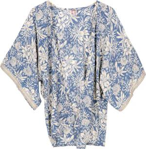 Guru-Shop Kimono Kimonojäckchen, kurzer Boho Kimono,..,