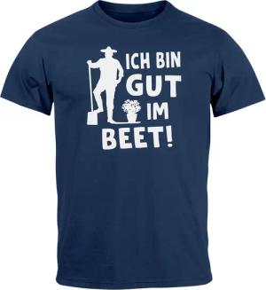 MoonWorks Print-Shirt Herren T-Shirt Ich bin