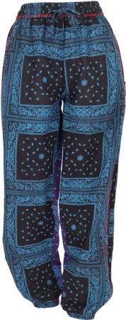 Guru-Shop Relaxhose Luftige Aladinhose, Boho Baumwollhose,..