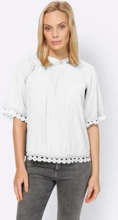 heine Klassische Bluse Crinklebluse