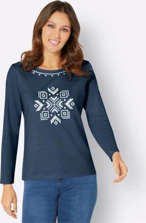 Sieh an! T-Shirt Langarmshirt