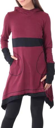 PUREWONDER Zipfelkleid Elfenkleid aus Jersey mit