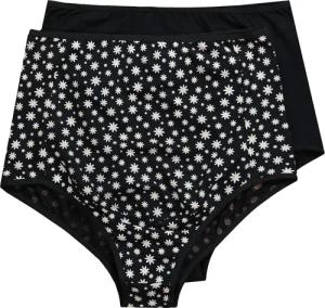 Ulla Popken Slip Bellieva-Taillenslips 2er-Pack Muster/Farbe