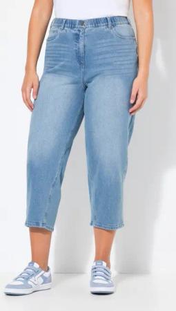 Ulla Popken Regular-fit-Jeans Mom-Jeans konisches Bein
