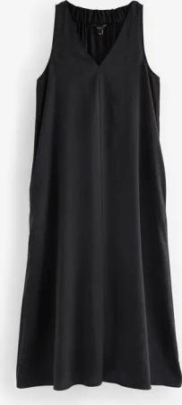 Next Midikleid Enges Midikleid mit V-Ausschnitt