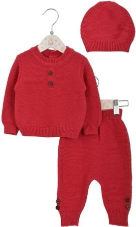 Minora Strickkleid Minora Baby Kleidungs Set-