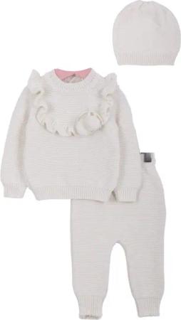 Minora Strickkleid Minora Baby Kleidungs Set-
