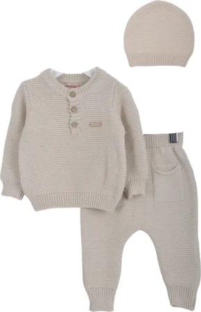 Minora Strickkleid Minora Baby Kleidungs Set-