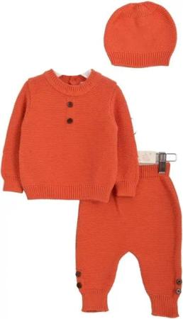 Minora Strickkleid Minora Baby Kleidungs Set-
