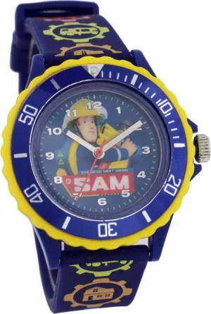 Feuerwehrmann Sam Quarzuhr Feuerwehrmann-Sam Kinderarmbanduhr Silikonarmband,