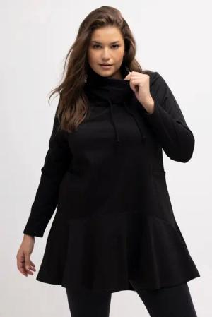 Ulla Popken Sweatshirt Longsweater hinten länger