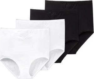 Schiesser Hüftslip Cotton Essentials (4-St) Maxi-slip