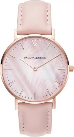 Paul Valentine Quarzuhr ROSE GOLD PINK