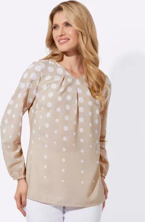 Sieh an! Klassische Bluse Schlupfbluse