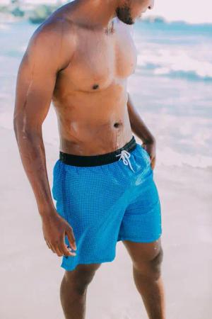 GUGGEN Mountain Badeshorts Badehose Herren Schnelltrocknende