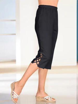 Sieh an! Jogginghose Capri-Freizeithose
